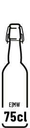75cl Bügelflasche